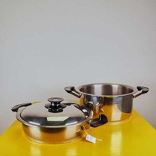 Coppia pentole vintage usato  Ferrara