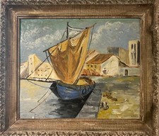 Vintage oil painting for sale  Petaluma
