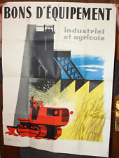 Affiche ancienne bons d'occasion  Langres