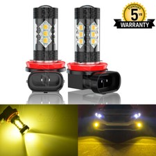 2x lâmpadas de neblina LED H8 H9 H11 DRL para Honda Fit 2007-2018 amarelo dourado 4500K comprar usado  Enviando para Brazil