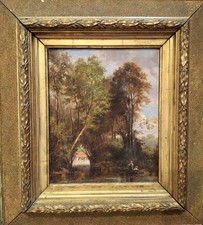 Tableau ancien peinture d'occasion  Clermont-Ferrand-