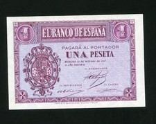 tu_bazar  BILLETE 1 PESETA BURGOS 1937 SERIE  E  SC comprar usado  Enviando para Brazil
