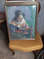 Quadro Vintage Ricamato Artigianalmente. comprar usado  Enviando para Brazil