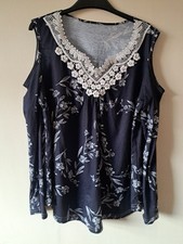 Ladies blue floral for sale  ILKESTON