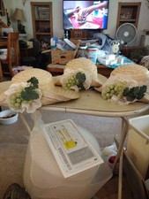 Beautiful beige straw for sale  Alexandria