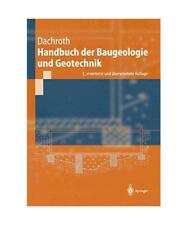 Handbuch baugeologie geotechni gebraucht kaufen  Trebbin