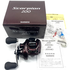 Carretel de lançamento de isca SHIMANO 14 Scorpion 200 destro na caixa "Excelente++++" JAPÃO comprar usado  Enviando para Brazil