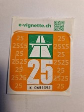 Vignette 2025 gültig gebraucht kaufen  Heitersheim