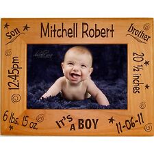 Molduras personalizadas para fotos 4x6 5x7 8x10 presentes personalizados para bebês recém-nascidos para pais , usado comprar usado  Enviando para Brazil