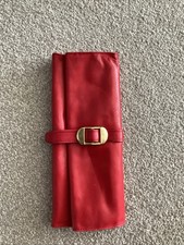 Vintage red leather for sale  LUTON