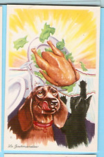 Chien carte postale d'occasion  Buxerolles