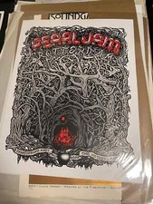 Pôster Pearl Jam 13 de agosto de 2009 Ahoy Holanda Ames Bro 20x26 comprar usado  Enviando para Brazil