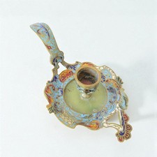 Bougeoir main émaux d'occasion Bougeoir main émaux d'occasion  Dijon