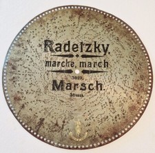 Polyphon disc radetzky usato  Roma