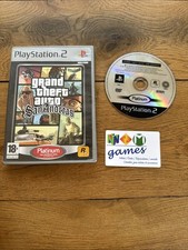 Sony Ps2 PlayStation 2 - GTA GRAND THEFT AUTO SAN ANDREAS Platinum BOÎTE comprar usado  Enviando para Brazil