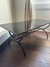 Black glass coffee for sale  LONDON