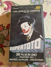 Supertoto vhs videotape usato  Italia