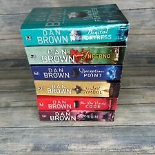 Dan Brown Books Lot Robert Langdon Set DaVinci Code Symbol Inferno Deception segunda mano  Embacar hacia Argentina