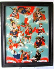 Hinterglasbild glas malerei gebraucht kaufen  Ruhmannsfelden