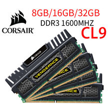 Corsair 32GB 16GB 8GB 4GB DDR3 1600MHz CL9 PC3-12800U Memoria de Escritorio RAM LOTE BT segunda mano  Embacar hacia Mexico