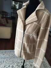 Giacca beige quadri usato  Follonica