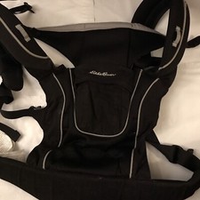 Porta-bebês Eddie Bauer 3 em 1 First Adventure Comfort - preto acolchoado confortável comprar usado  Enviando para Brazil