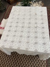 N º 23/ Cubierta Cama Antiguo Bordada Mano Gancho Colgador / X /Colada, usado comprar usado  Enviando para Brazil