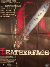 MASSACRE A LA TRONCONNEUSE 3 - LEATHERFACE -Affiche CinEma 120x160 PLIEE CAC0447 na sprzedaż  Wysyłka do Poland