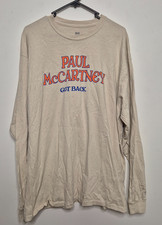 Camiseta Paul McCartney Got Back Tour 2023 manga longa tamanho XL música inglesa comprar usado  Enviando para Brazil