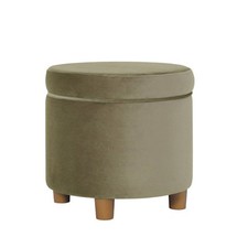 Round storage ottoman for sale  USA