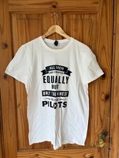 Novelty pilot shirt for sale  UCKFIELD