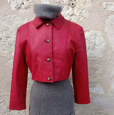 Blouson court vintage d'occasion  Beaumont-de-Lomagne
