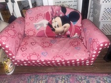 Sofá-cama infantil 2 em 1 flip aberto espuma, Minnie Mouse e Daisy Duck (EUC) 29 polegadas! comprar usado  Enviando para Brazil