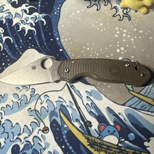 Spyderco para brown for sale  Fullerton