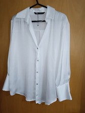 Zara white satin for sale  GLASGOW