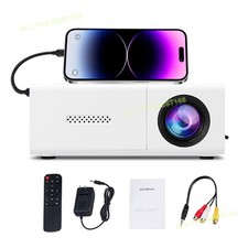 Używany, Mini przenośny projektor HD 1080P LED film wideo kino domowe kino multimedia na sprzedaż Używany, Mini przenośny projektor HD 1080P LED film wideo kino domowe kino multimedia na sprzedaż  Wysyłka do Poland