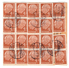Paketkarte dauermarken bund gebraucht kaufen  Rheinberg