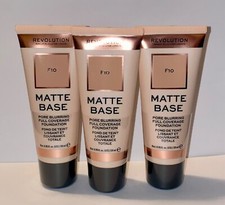 Usado, 3x Base Matte Makeup Revolution Base Poro Desfocada Cobertura Total F10 0,95 comprar usado  Enviando para Brazil