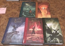 Percy Jackson & the Olympians Books Hardcover  Set 1-5  First Edition Lot comprar usado  Enviando para Brazil
