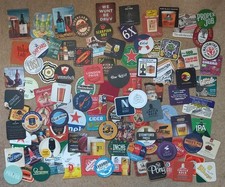 100 beer mats for sale  WARWICK