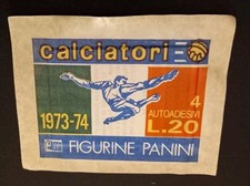 Panini calciatori 1973 usato  Italia