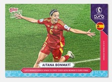 Aitana bonmati uefa usato  Spedire a Italy