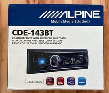 Alpine cde 143bt for sale  Walnut Grove