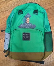 Usado, Mochila escolar Minecraft Creeper Sword infantil 17" verde com bolso para laptop comprar usado  Enviando para Brazil