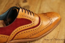 Barker tan leather for sale  SUTTON COLDFIELD
