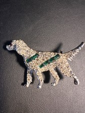 vintage dog brooch for sale  FLINT
