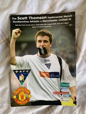 Dunfermline athletic mancheste for sale  LYMM