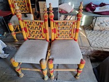Indian temple chairs for sale  WAKEFIELD
