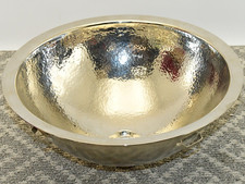 Hammered brass round for sale  Eden