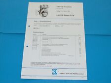 Sachs preisblatt 419 gebraucht kaufen  Lorch